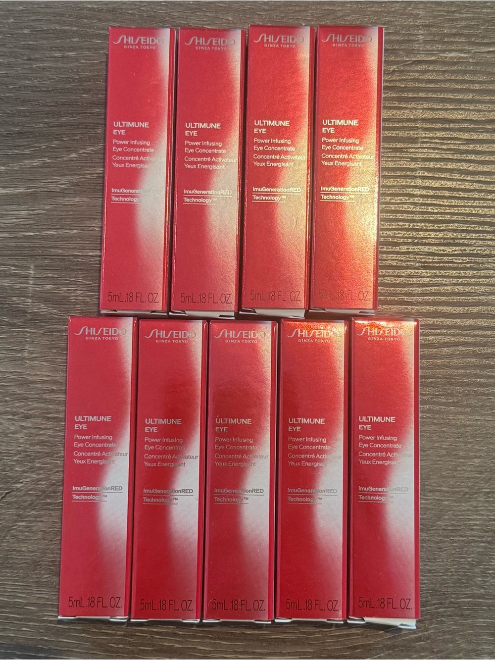 9x SHISEIDO Ultimune Eye Power Concentrate 5ml Each